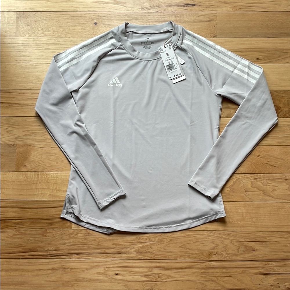 Adidas Gray Long Sleeve Shirt